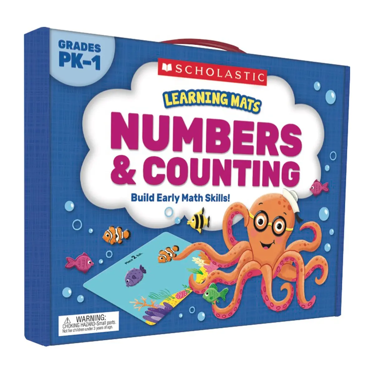 Scholastic Learning Mats: Numbers & Counting Playset - Grades Prek-1 1