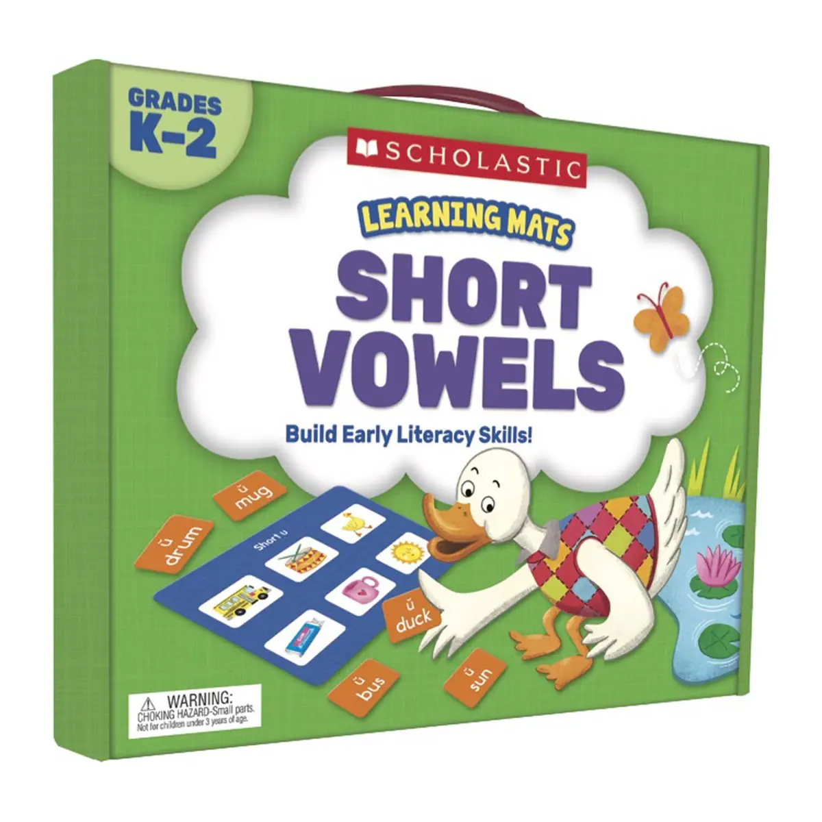 Scholastic Learning Mats: Short Vowels Fun Kit - Grades K-2 1