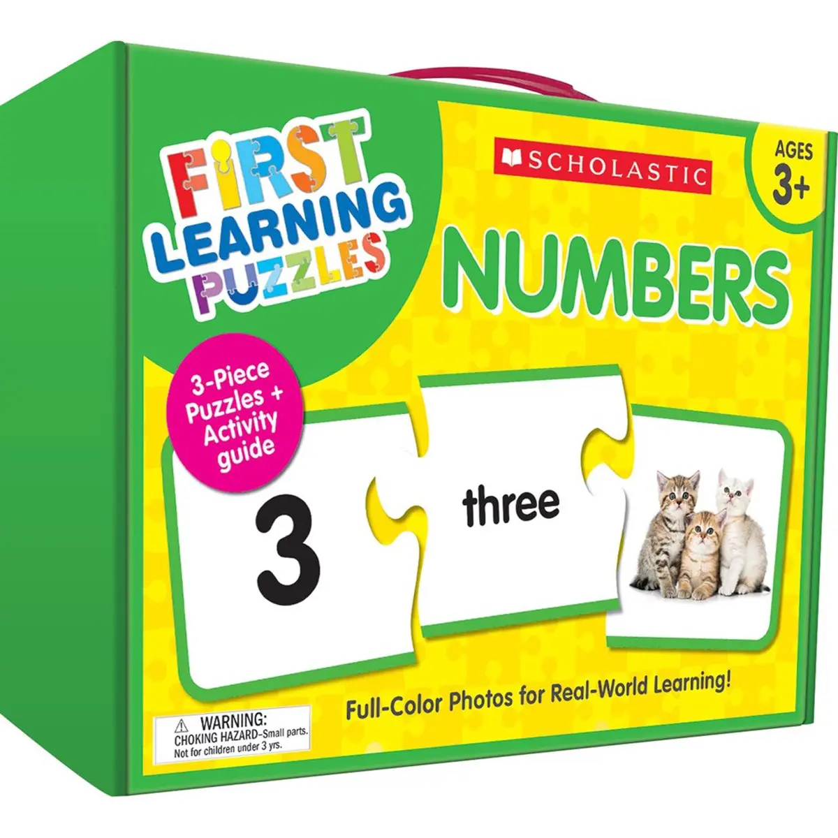 Scholastic First Learning Puzzles: Numbers - Colorful Educational Set 1