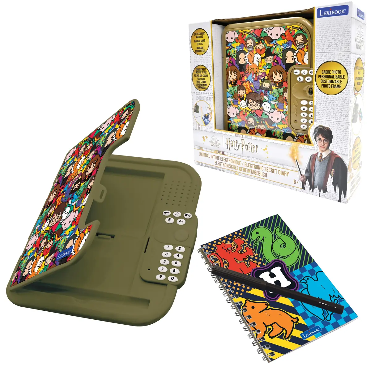 Harry Potter Secret Safe Electronic Notebook - Wizarding Magic 1