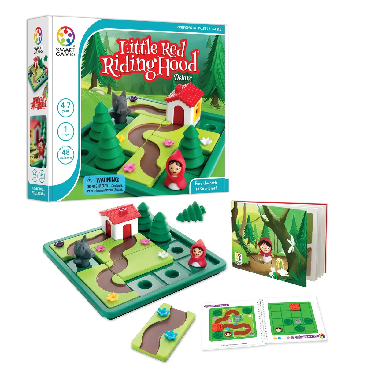 Smartgames Little Red Riding Hood Deluxe - Puzzle Adventure Game 1