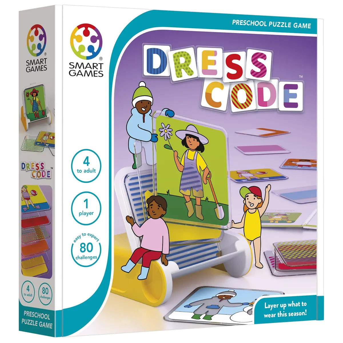 Smartgames Dress Code Toddler Puzzle Game 1