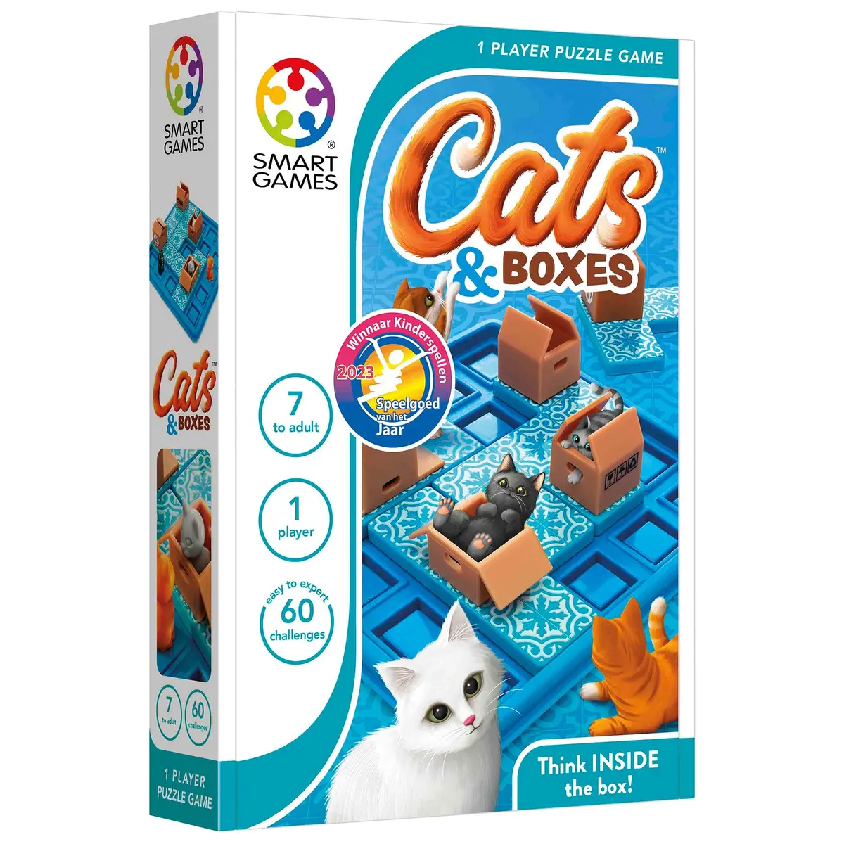 Smartgames Cats & Boxes Interactive Puzzle Game - 60 Challenges 1