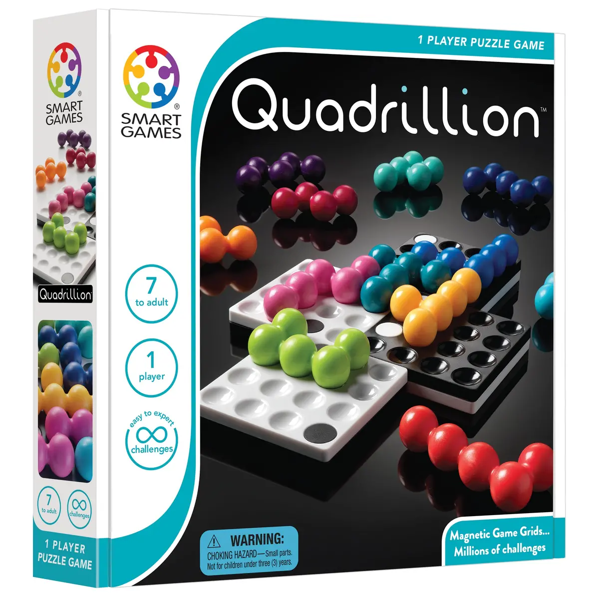 Smartgames Quadrillion Magnetic Puzzle Game For Solo Play 1