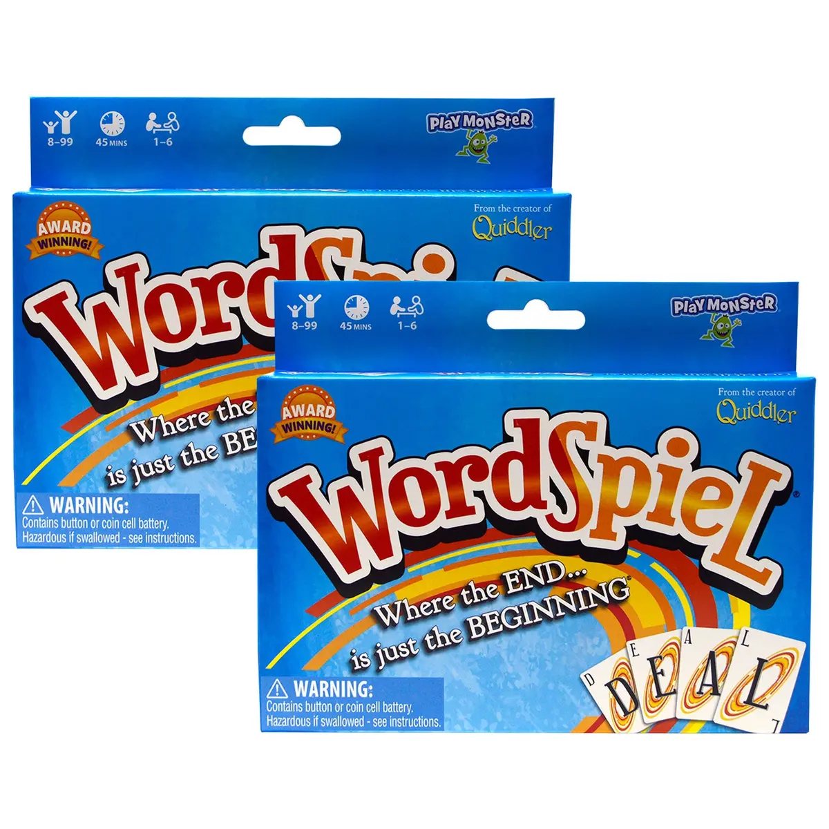 Set Family Games Wordspiel Card Game Duo Pack 1
