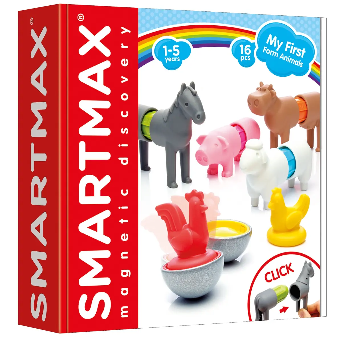 Smartmax My First Farm Animals - Magnetic Animal Figure Set 1