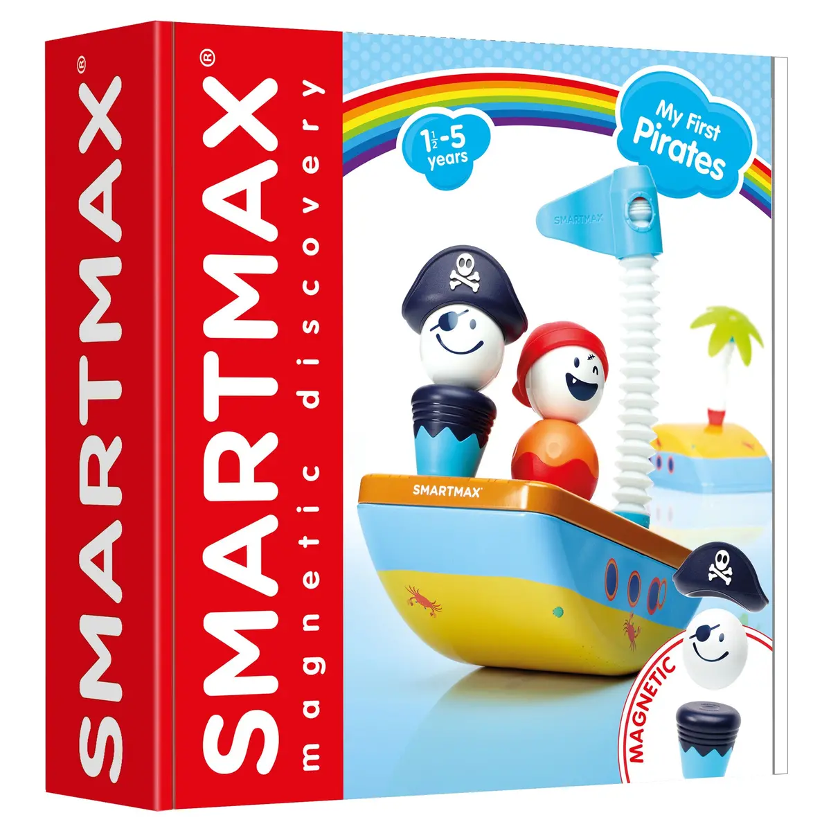 Smartmax My First Pirates Magnetic Adventure Playset 1