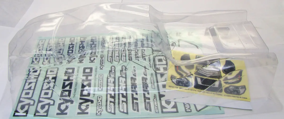 Kyosho St-Rr Evo.2 Clear Body (Truggy Shell, Mask & Decals Inferno Kyo33004b 1