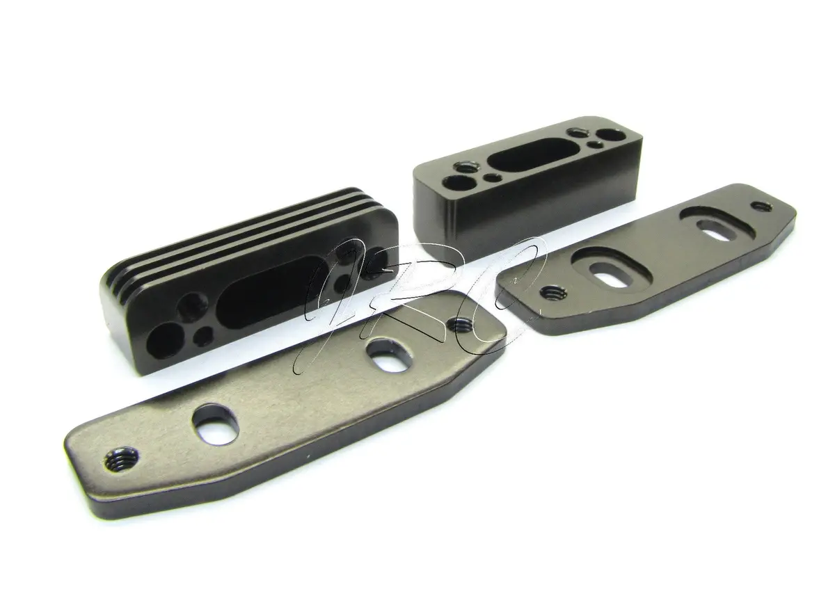 Kyosho St-Rr Evo.2 Engine Mounts, Plate Gunmetal Tki3 Tki2 Mp9 Inferno Kyo33004b 1