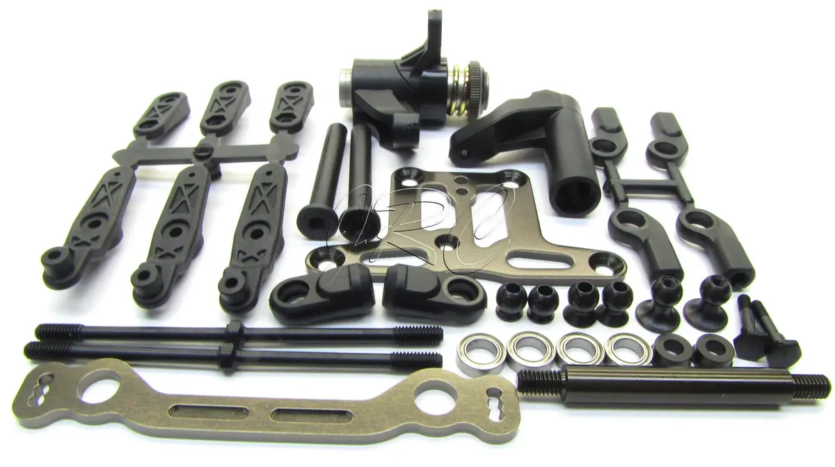 Kyosho St-Rr Evo.2 Steering Set (Bell Crank Servo Saver Plate Inferno Kyo33004b 1