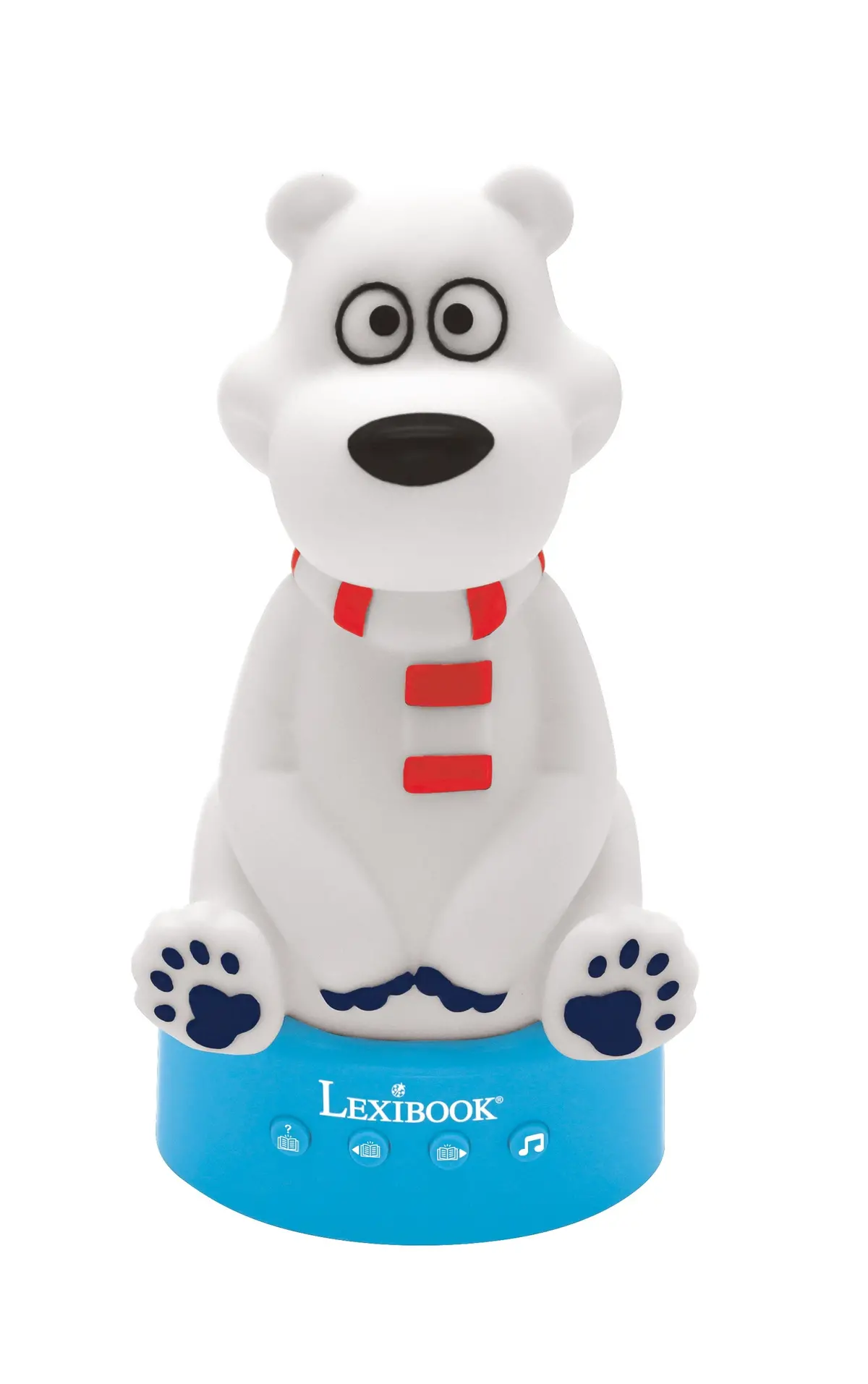 Lexibook Cuddly Teddy Bear Storyteller With Soothing Nightlight 1