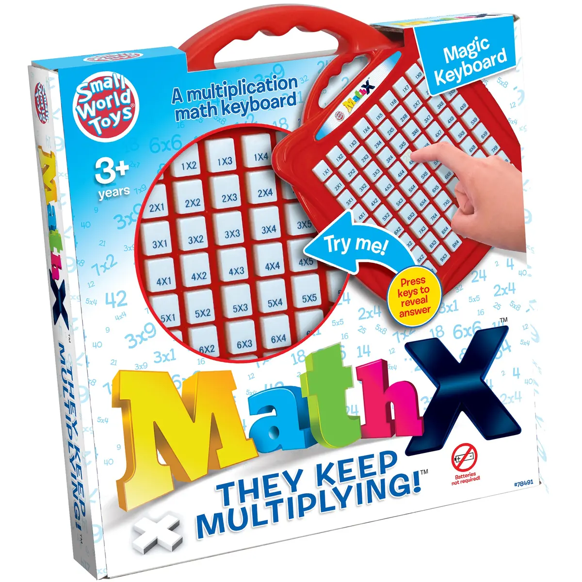 Small World Toys They Keep Multiplying Math Keyboard Game - Education Essential 1