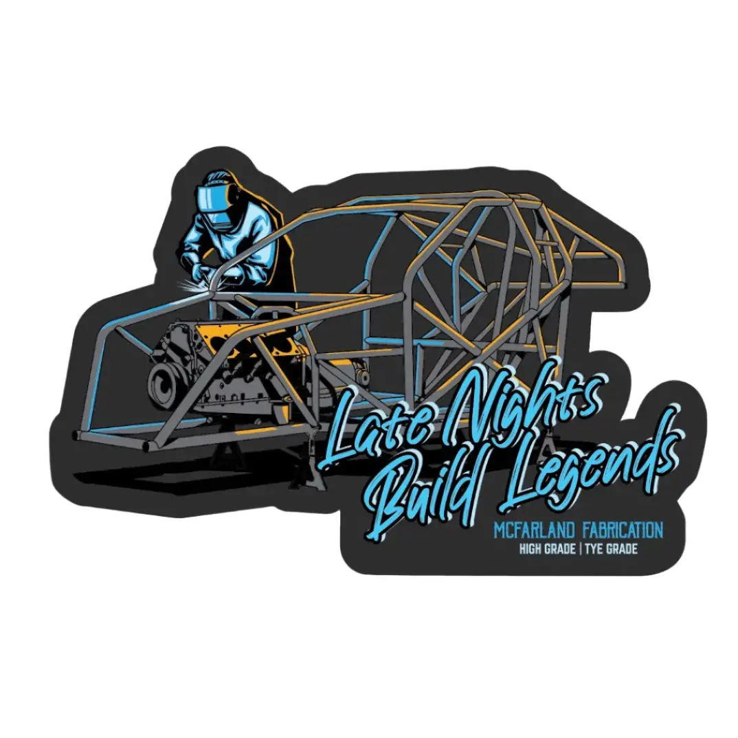 Tye Grade Legends Sticker 1