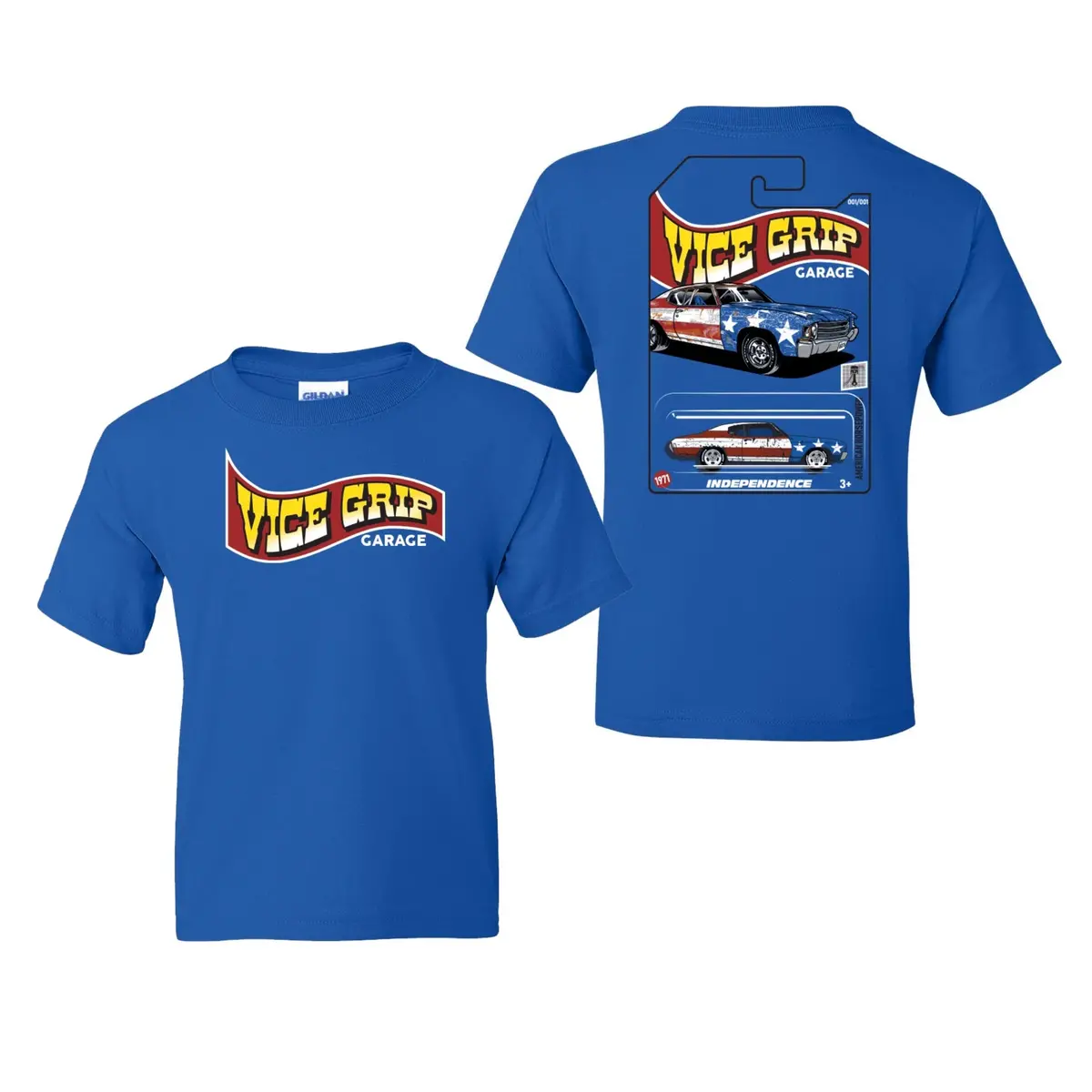 Youth And Adult Vice Grip Garage Royal Shirt 1