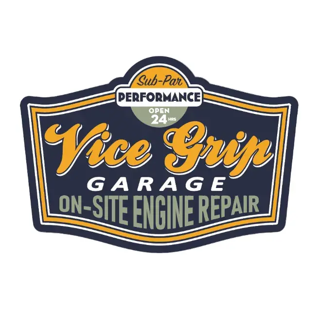 Engine Repair Sticker 1