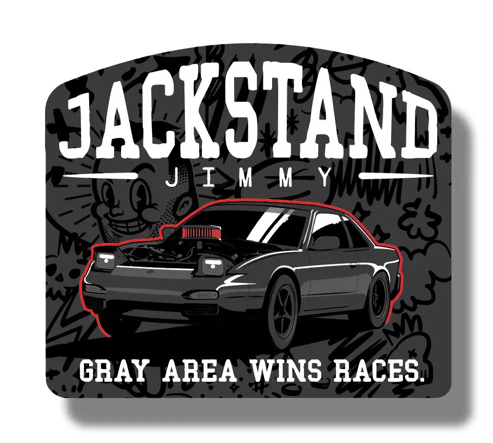 Jackstand Jimmy 240Sx Sticker 1