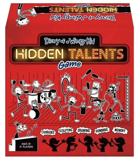 Diary Of A Wimpy Kid Hidden Talents Board Game 1