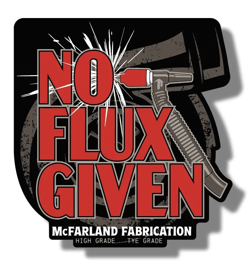 Tye Grade No Flux Sticker 1