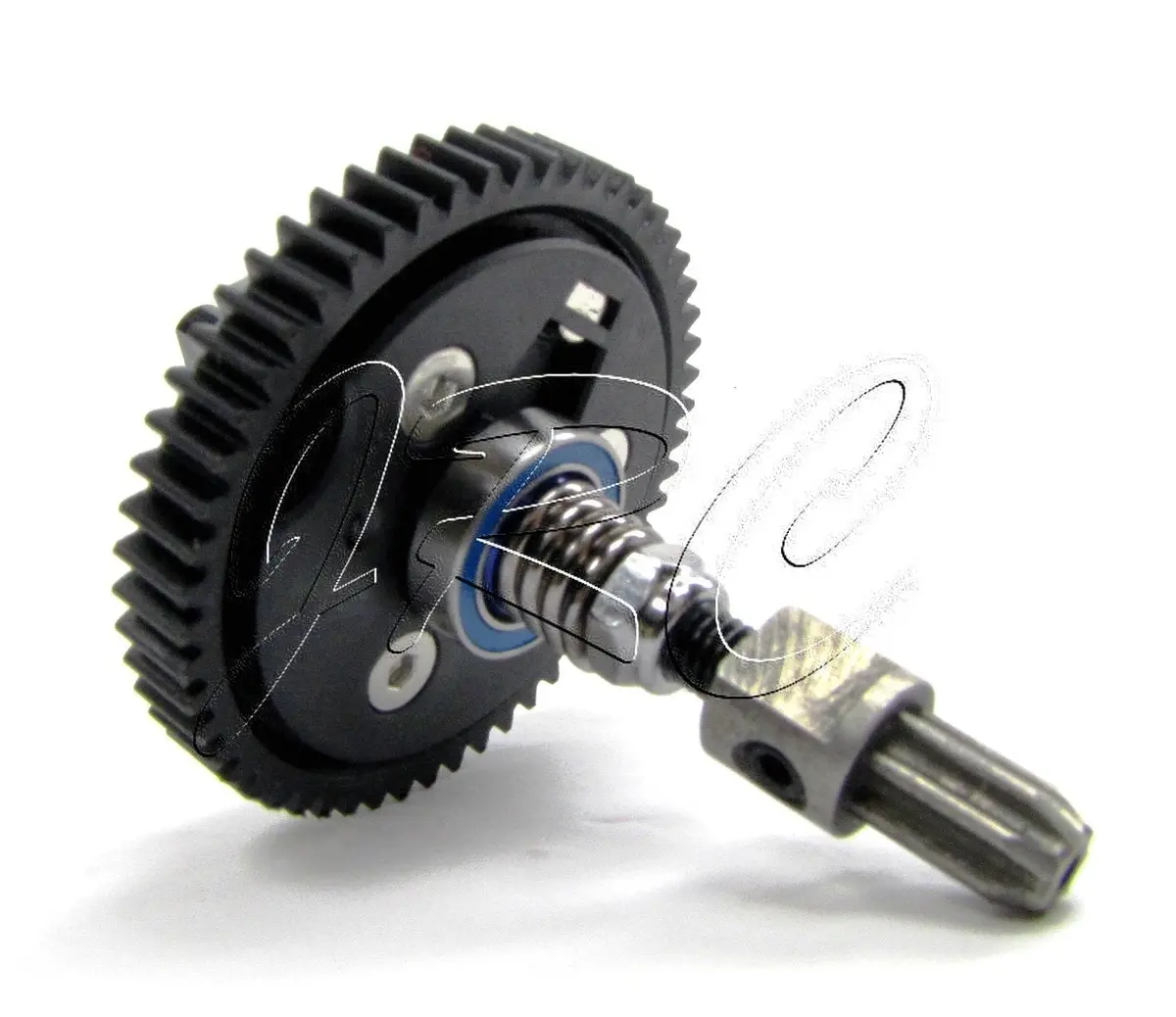 Rustler Ultimate - Spur & Slipper Clutch 54T Traxxas Blue 67097-4 1