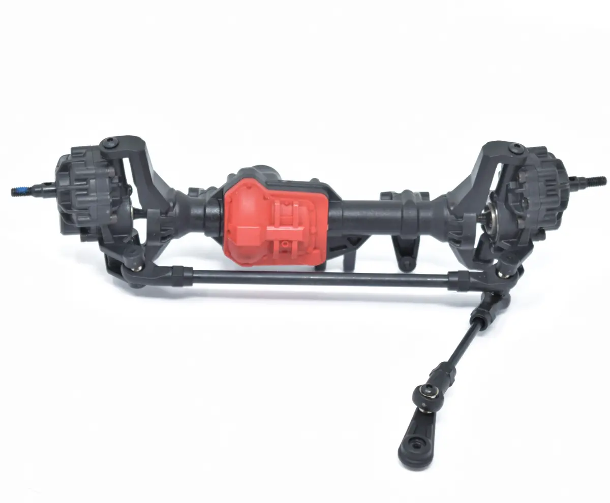 Trx-4 High Trail - Front Portal Axle & Housing, Spool Diff, Red Cvr Traxxas 82044-4 1