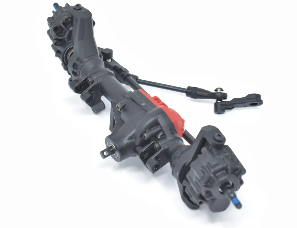 Trx-4 High Trail - Front Portal Axle & Housing, Spool Diff, Red Cvr Traxxas 82044-4 2