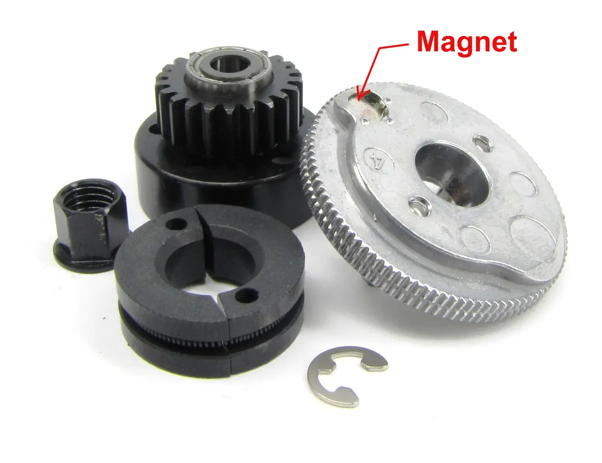 Jato 3.3 Clutch Bell & Flywheel Set (24T) 55077-3 1