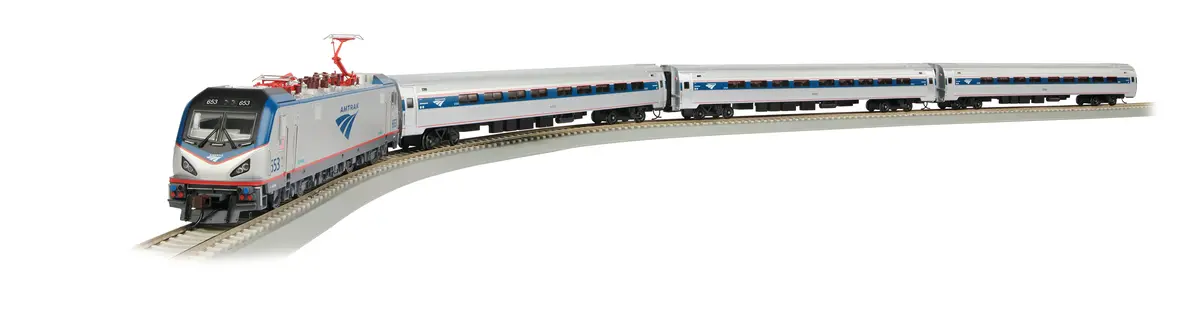 Bachmann Trains - Amtrak City Sprinter Ho Scale Electric Train Set 1