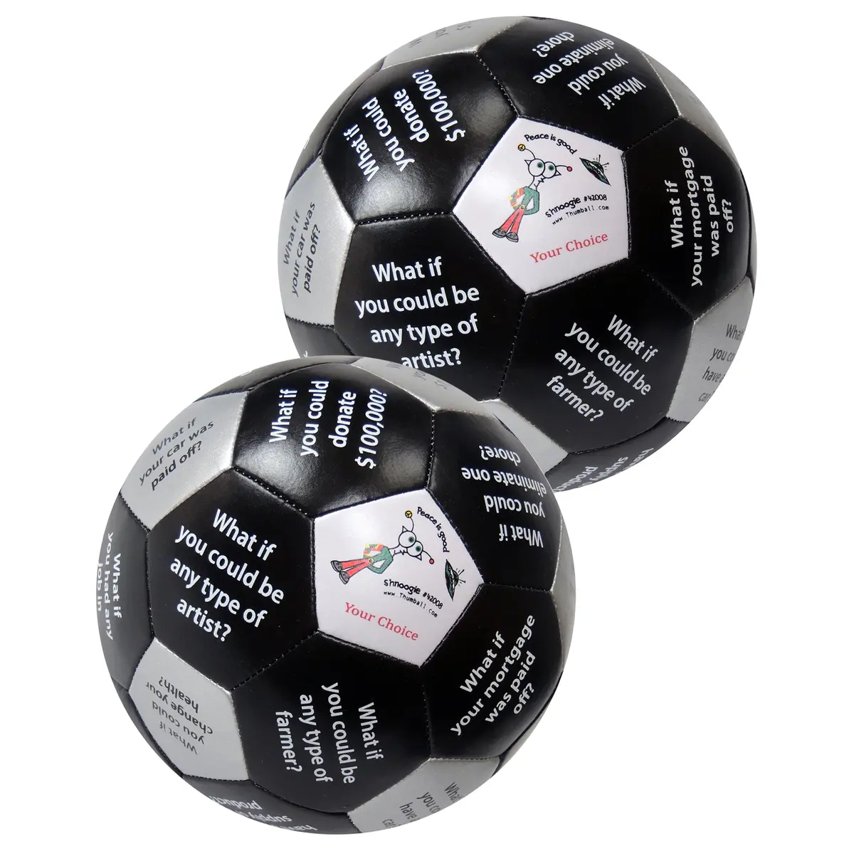 Talicor 6" Thumball What If Game - Pack Of 2 1