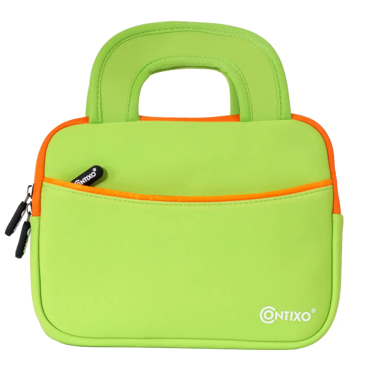 Contixo V8/V9 7" Kids Tablet Sleeve Case - Vibrant & Secure Green Protection 1