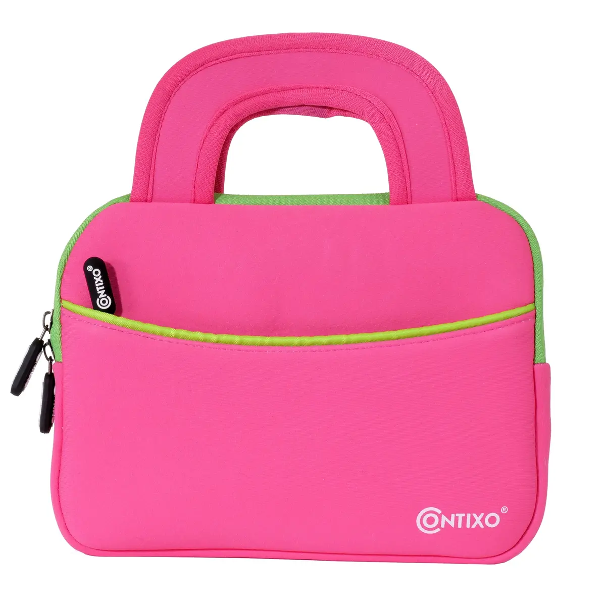 Contixo 7" Kids Tablet Sleeve Case - Protective, Lightweight & Stylish Pink Bag 1