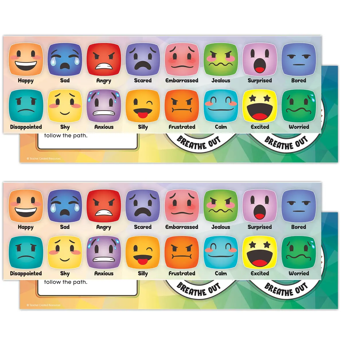Teacher Created Resources Social-Emotional Learning Mood Meters - Set Of 72 1