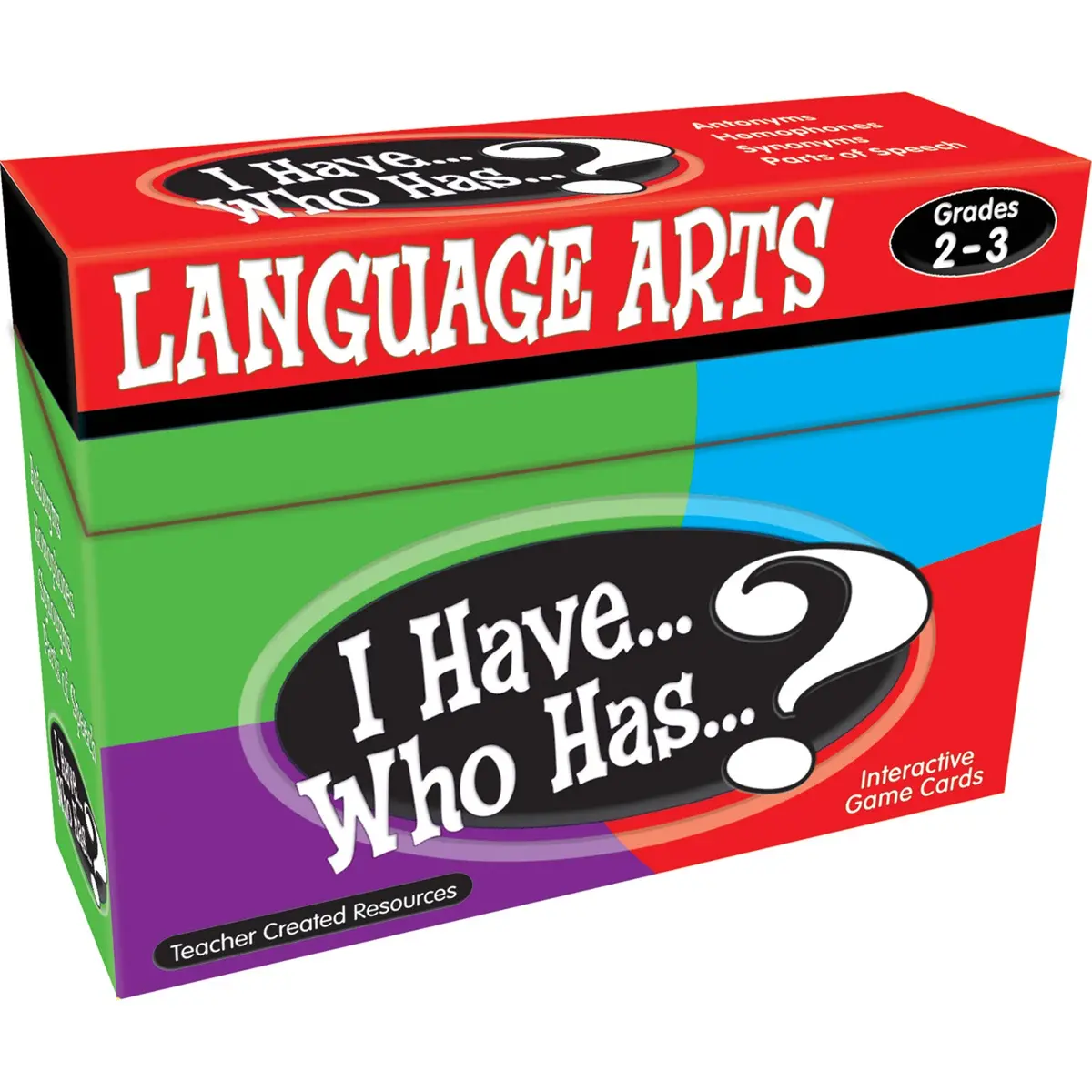 Teacher Created Resources I Have, Who Has Language Arts Game - Grades 2-3 1