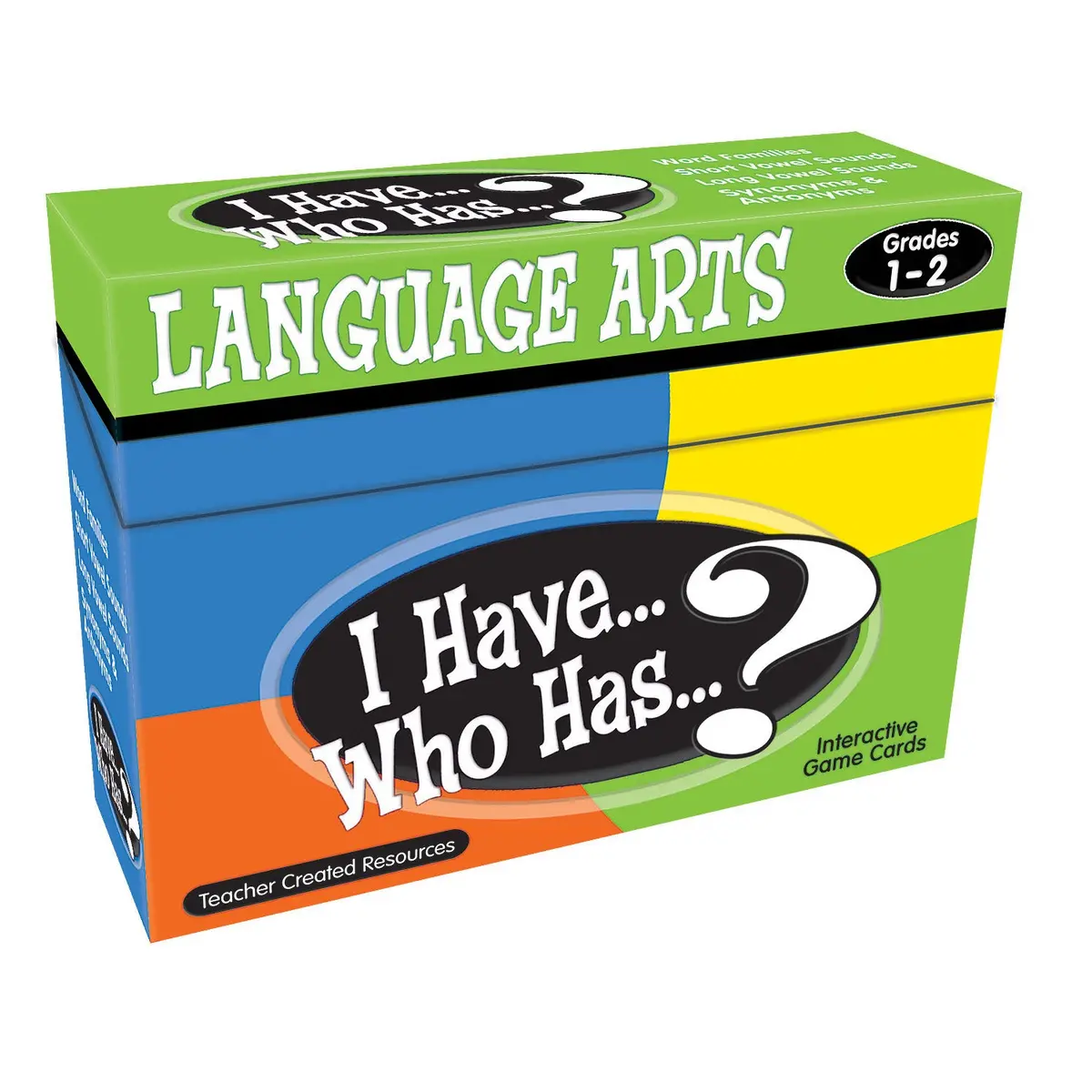 Teacher Created Resources I Have, Who Has Language Arts Game - Grades 1-2 1