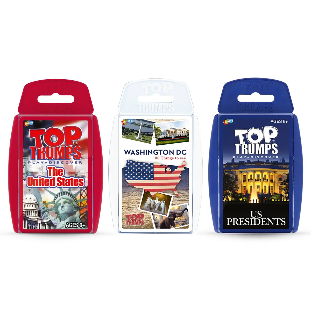 Top Trumps® 3-Game Bundle: Red, White, & Blue Edition 1