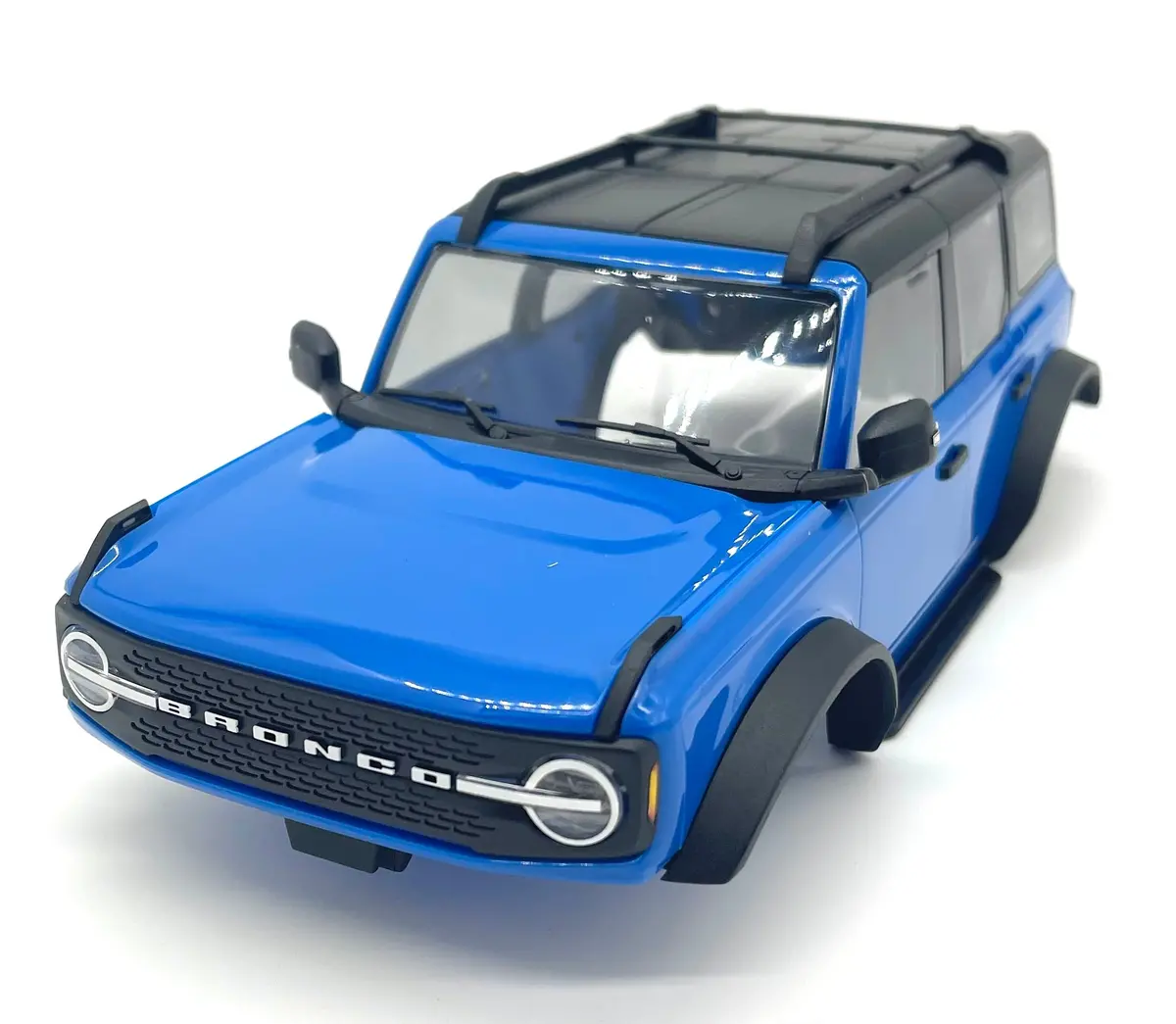 Fits Trx-4M Bronco - Body Cover, Blue (Factory Painted, Complete 97074-1 1