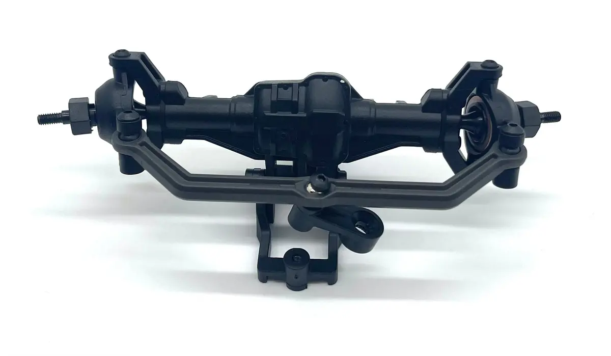 Fits Trx-4M Bronco - Front Axle W/Shafts, Steering & Caster Blocks 97074-1 1