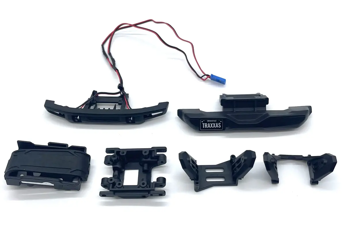 Fits Trx-4M Bronco - Skid Plates, Bumpers, Shock Mounts, Led Lights  97074-1 1