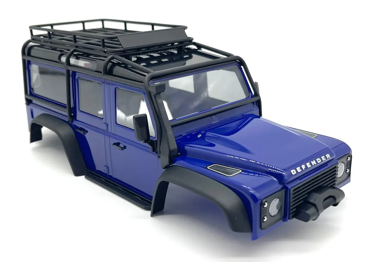 Fits Trx-4M Defender - Body Cover, Blue (Factory Painted, Complete 97054-1 1