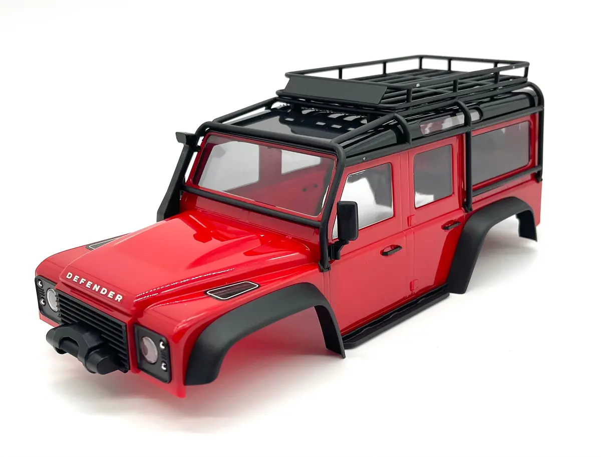 Fits Trx-4M Defender - Body Cover, Red (Factory Painted, Complete 97054-1 1