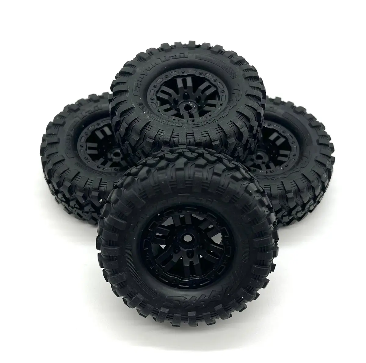 Fits Trx-4M Defender - Tires & Wheel Set Assembled 97054-1 1