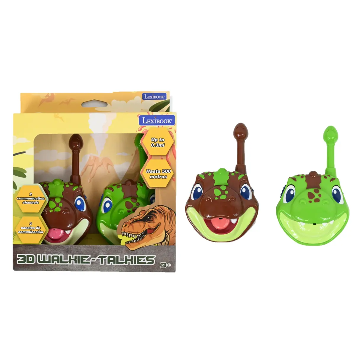 3D Dinosaurs Walkie Talkies For Outdoor Adventures 1