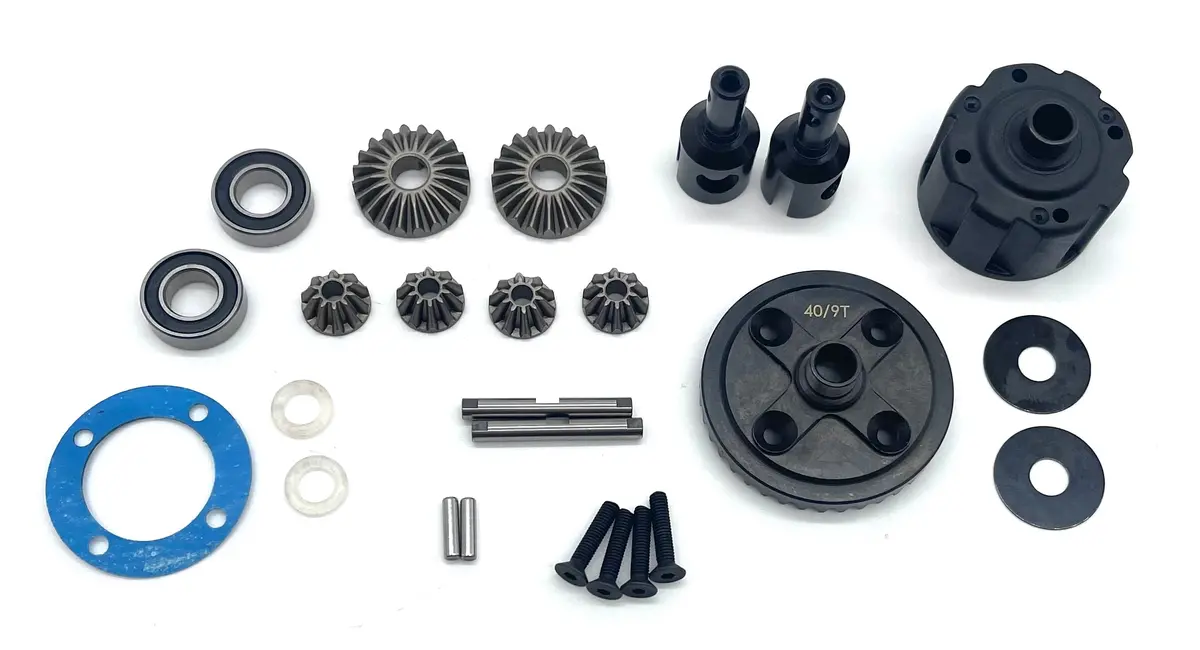 Tekno Et48 2.2 Differential Front Or Rear (Bag B) W/40T Ring Gear (Tkr9152) Tkr9605 1