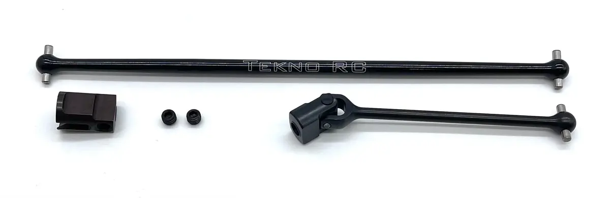 Tekno Et48 2.2 Center Driveshafts (Coupler,Tapered Front, Universal Rear 17Mm, Tkr9605 1