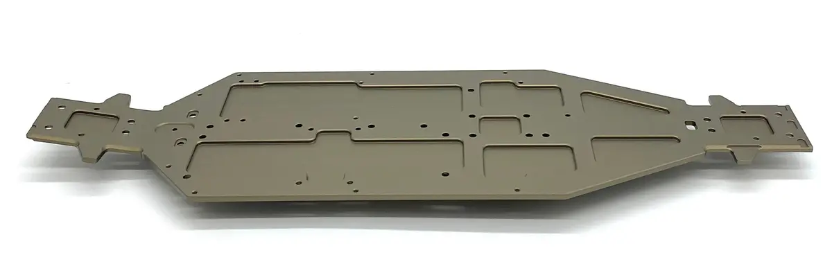 Tekno Et48 2.2 Chassis (Tkr9606) 7075, 3Mm, Hard Anodized Tkr9605 1