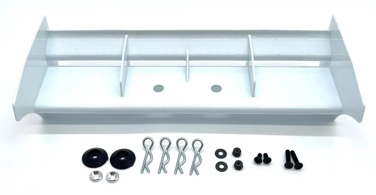 Tekno Et48 2.2 White Wing (Bag P) (Spoiler Buggy) Lightweight High Down Force Tkr9605 1