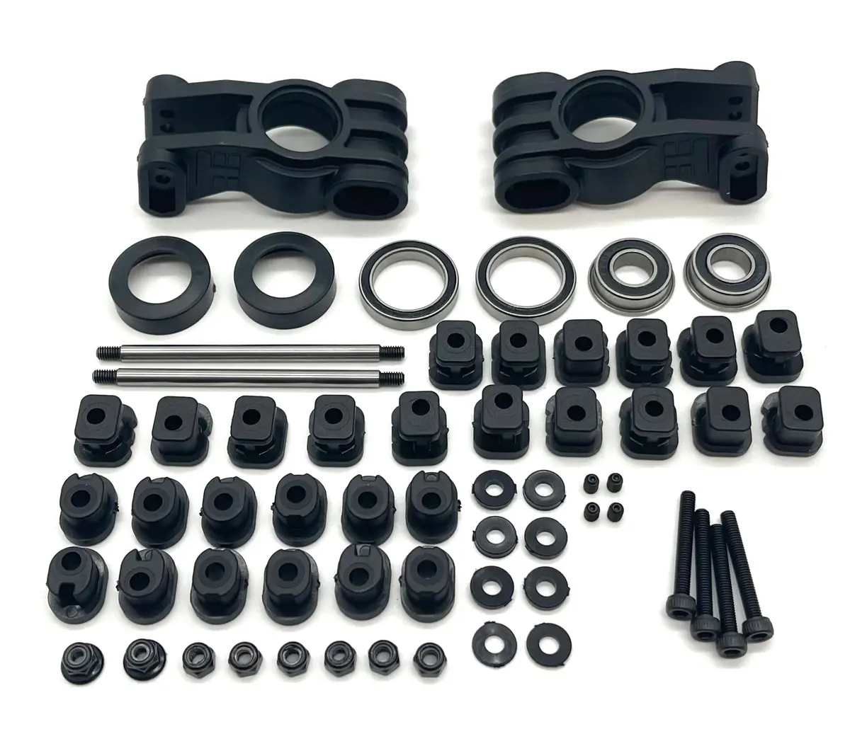 Tekno Nt48 Rear Hub Assy (Bag G) (Hub, Bearings, Hinge Pins Tkr9400 1