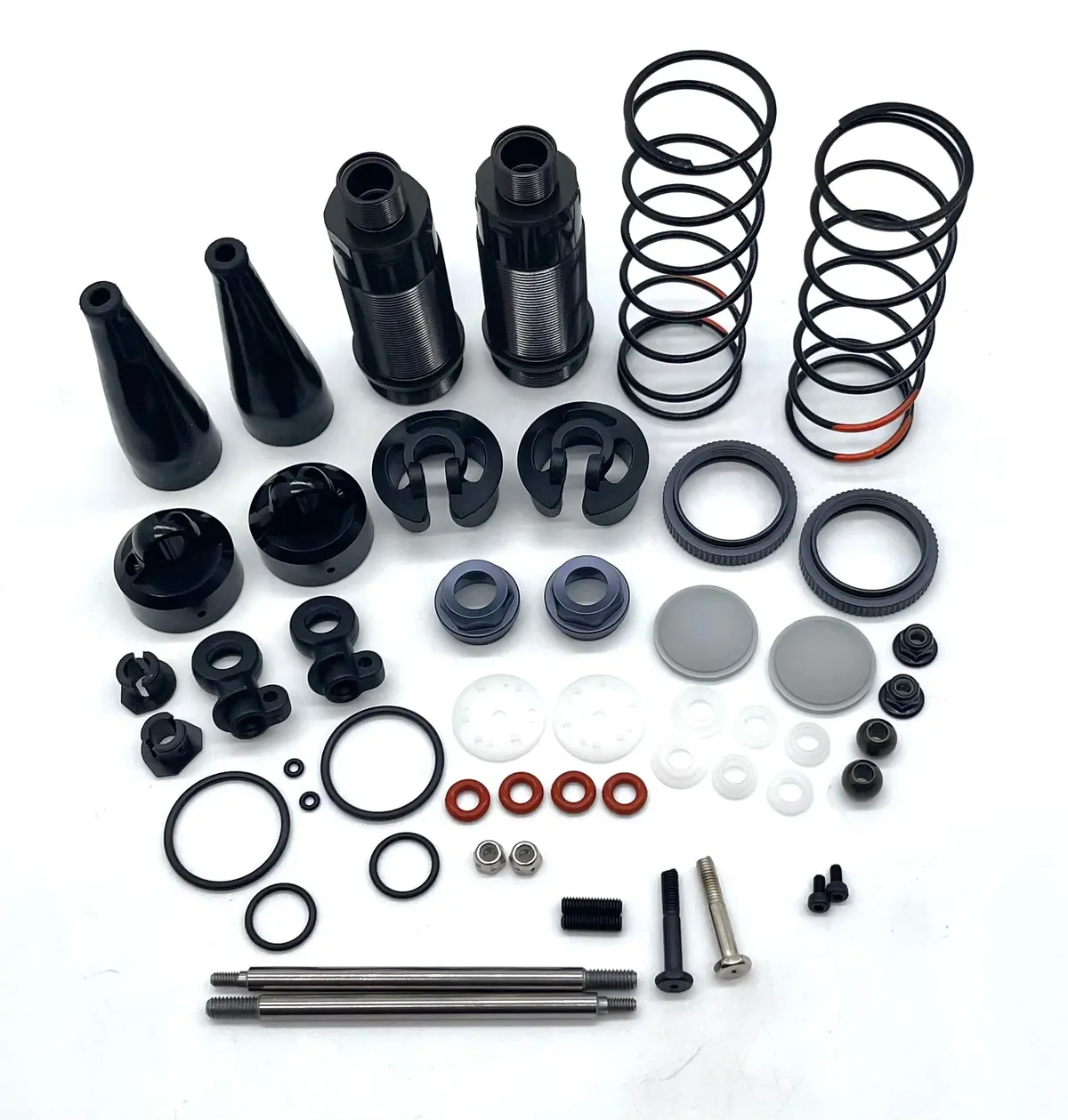 Tekno Eb48 2.2 Front Shocks (Bag L) (122Mm Dampers Pistons Shafts W/Springs Tkr9005 1