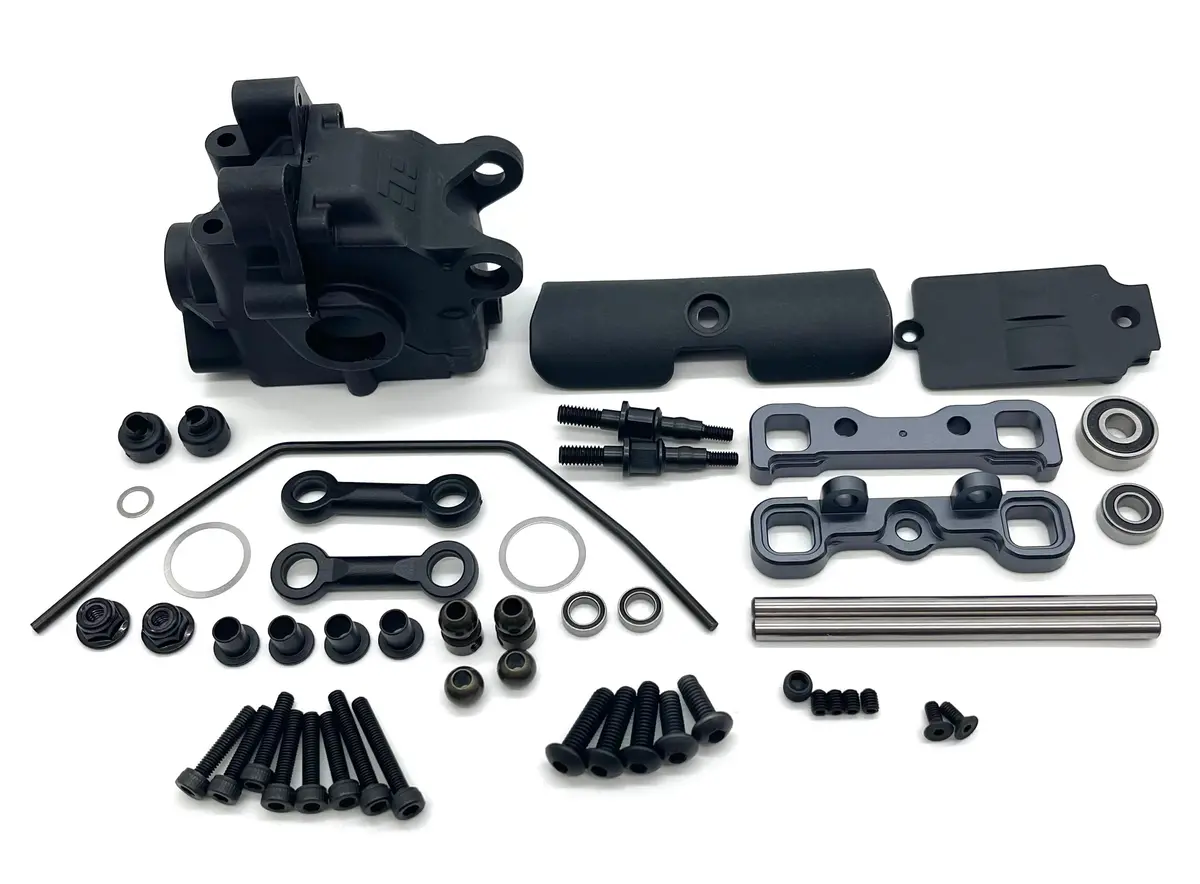 Tekno Eb48 Front Suspension (Bags C&G) (Sway Bar, Gear Box, Arm Mounts Tkr9003 1
