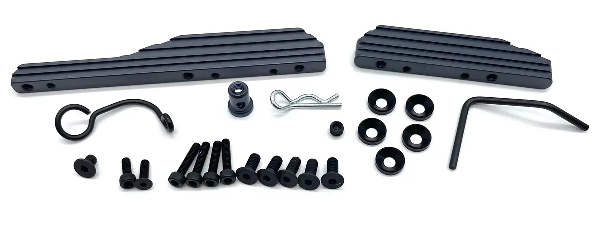 Tekno Nt48 2.2 Engine/Exhaust Mounts (Bag O) W/Hardware Tkr9401 1