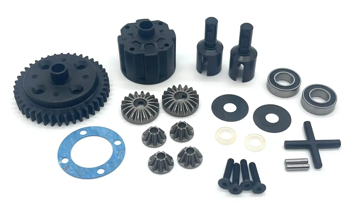 Tekno Sct410 2.0 Center Differential (Bag A) W/44T Steel Spur (Tkr9415) Tkr9500 1